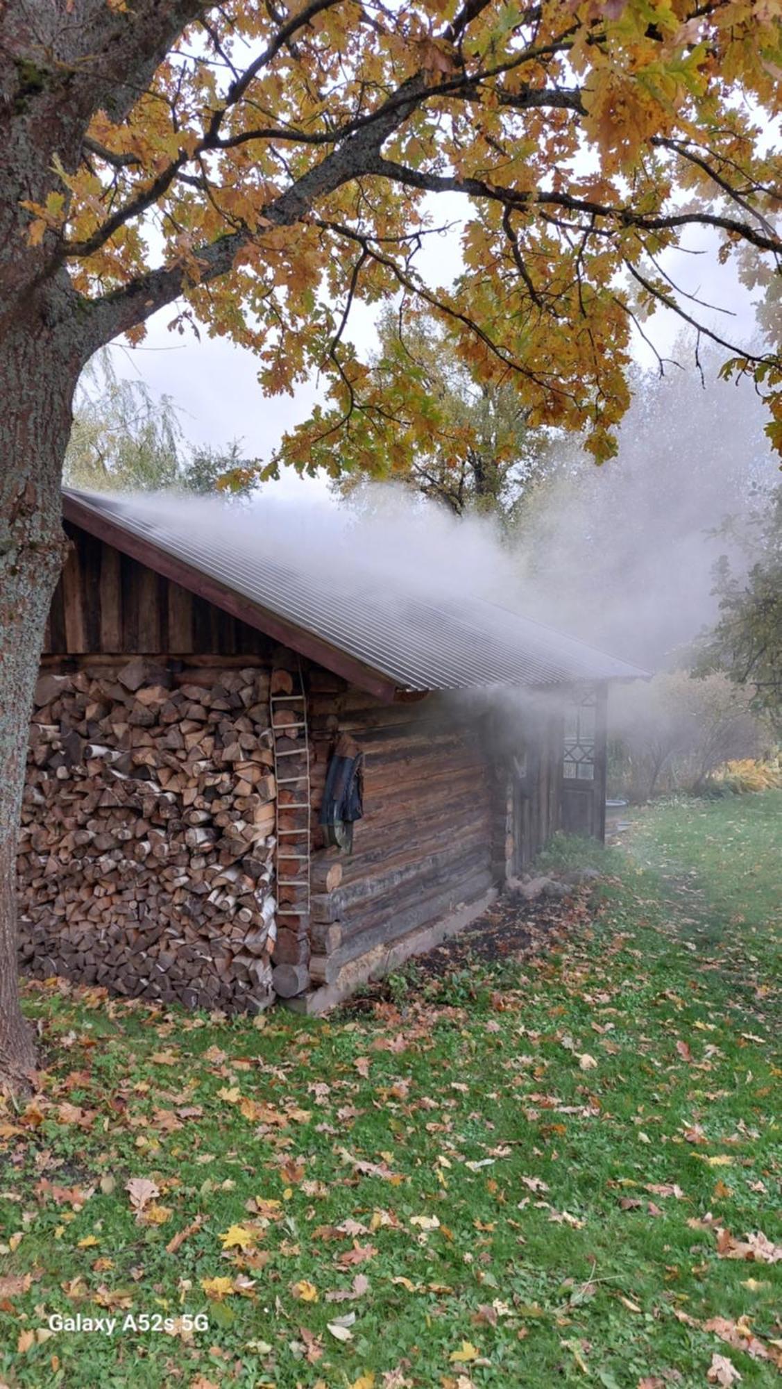 Villa Idilliska Latgaliesu Lauku Maja Ar Melno Pirti Aglona Exterior foto